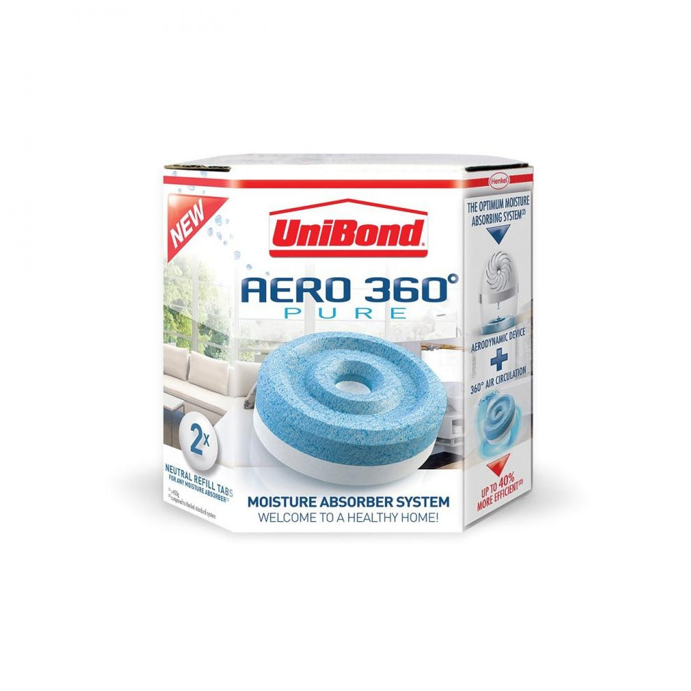 Unibond - Aero 360  Refill Tab Twin Pack - Neutral