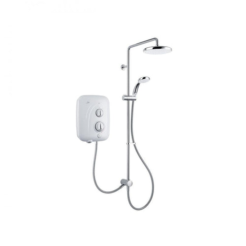 Mira - Elite SE Dual Outlet Tank Fed Pumped Electric Shower  - 9.8kw