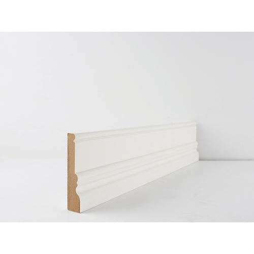 Seadec White Primed Moulded Skirting 18mm