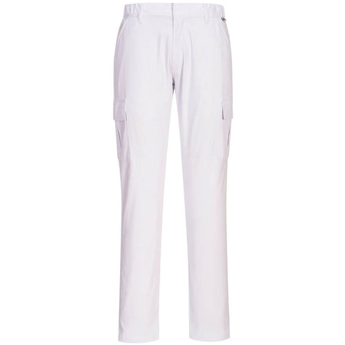 Portwest - Stretch Slim Combat Trouser - White