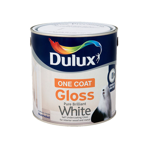 Dulux Trade Quick Dry Gloss Pure Brilliant White 5L