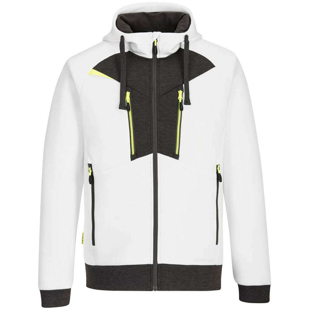 Portwest - DX4 Zipped Hoodie  - White