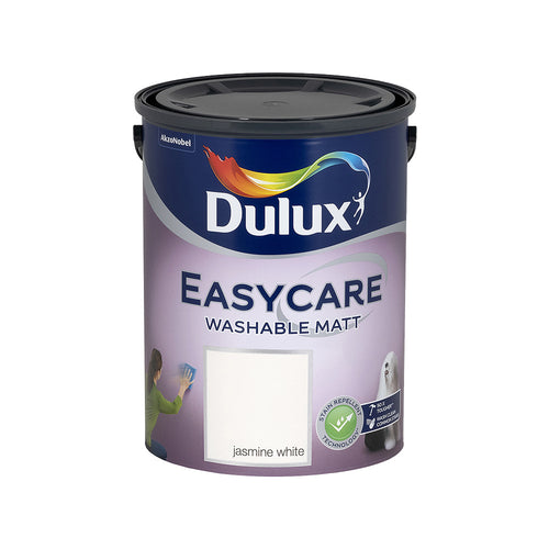 Dulux Easycare Matt Jasmine White 5L