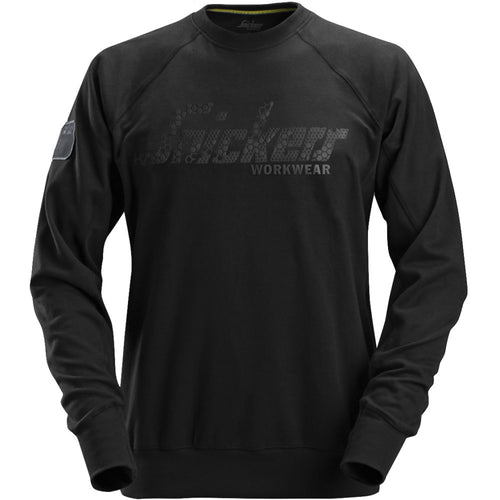 Snickers - Logo Sweatshirt - Black