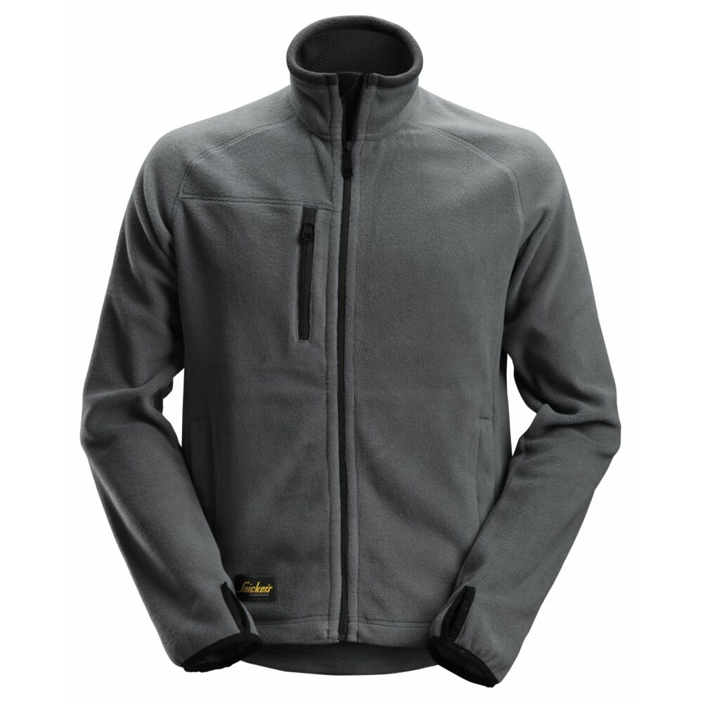 Snickers - AllroundWork, Polartec® Fleece Jacket - Steel grey\\Black