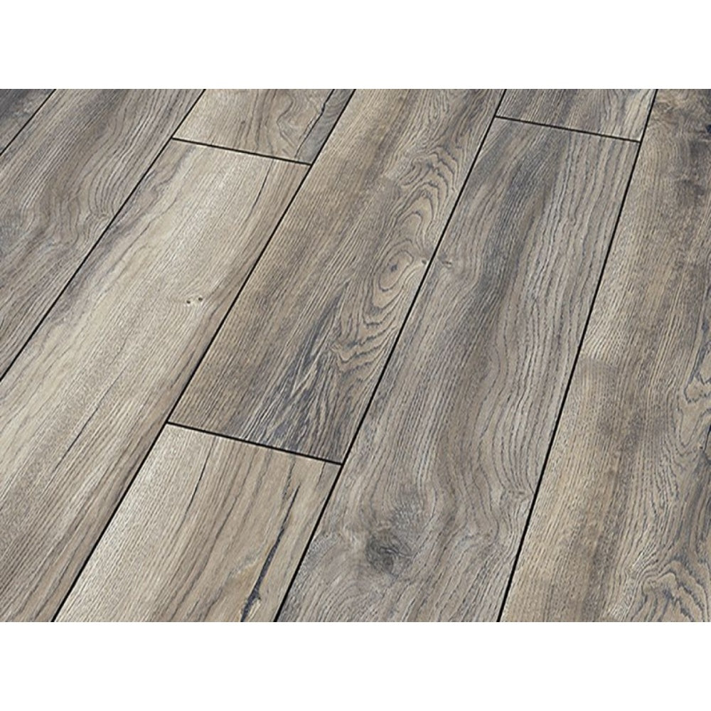 Robusto Plank Harbour Oak Grey Laminate Flooring AC5 12mm