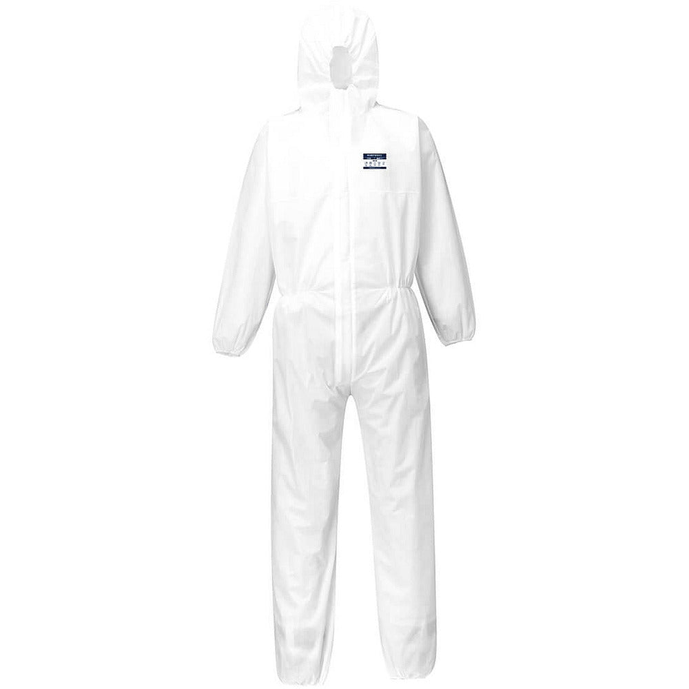 Portwest - ST30 Biztex Coverall SMS 55g - White