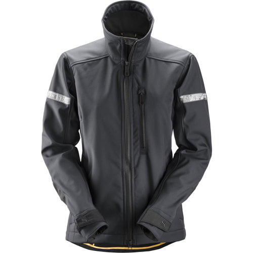 Snickers - AllroundWork, Women's Soft Shell Jacket - Steel grey\\Black