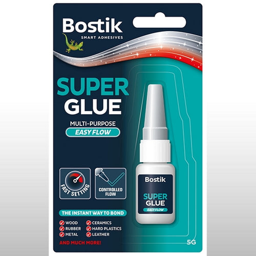 Bostik Super Glue Easy Flow Bottle 5g