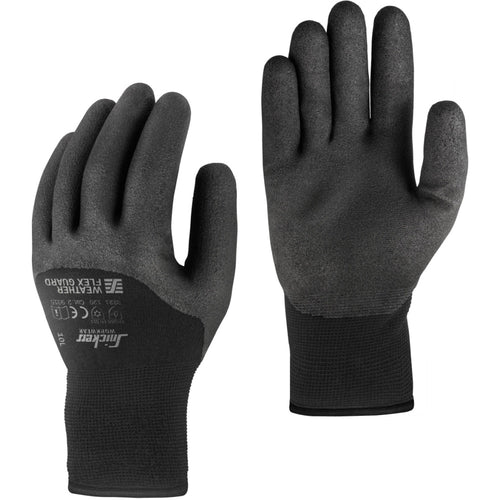 Snickers - Weather Flex Guard Gloves - Black\\Black