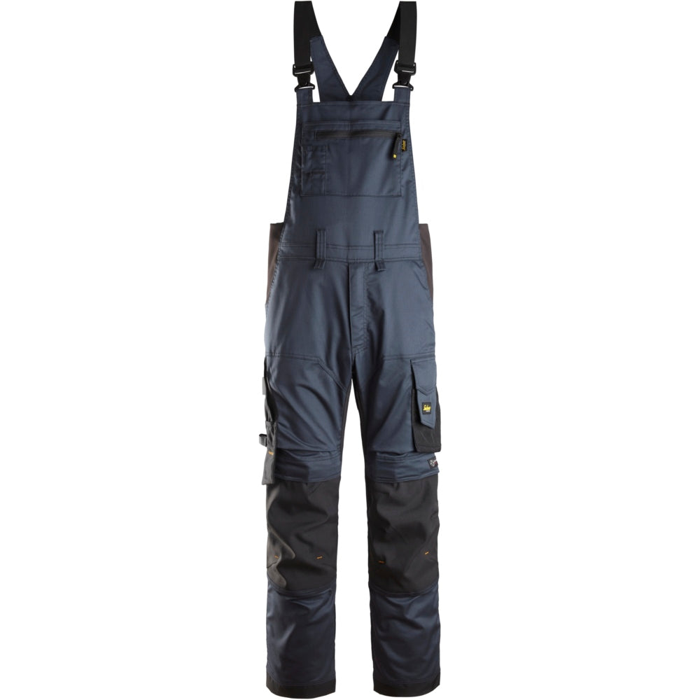 Snickers - AllroundWork, Stretch Bib & Brace Trousers - Navy\\Black