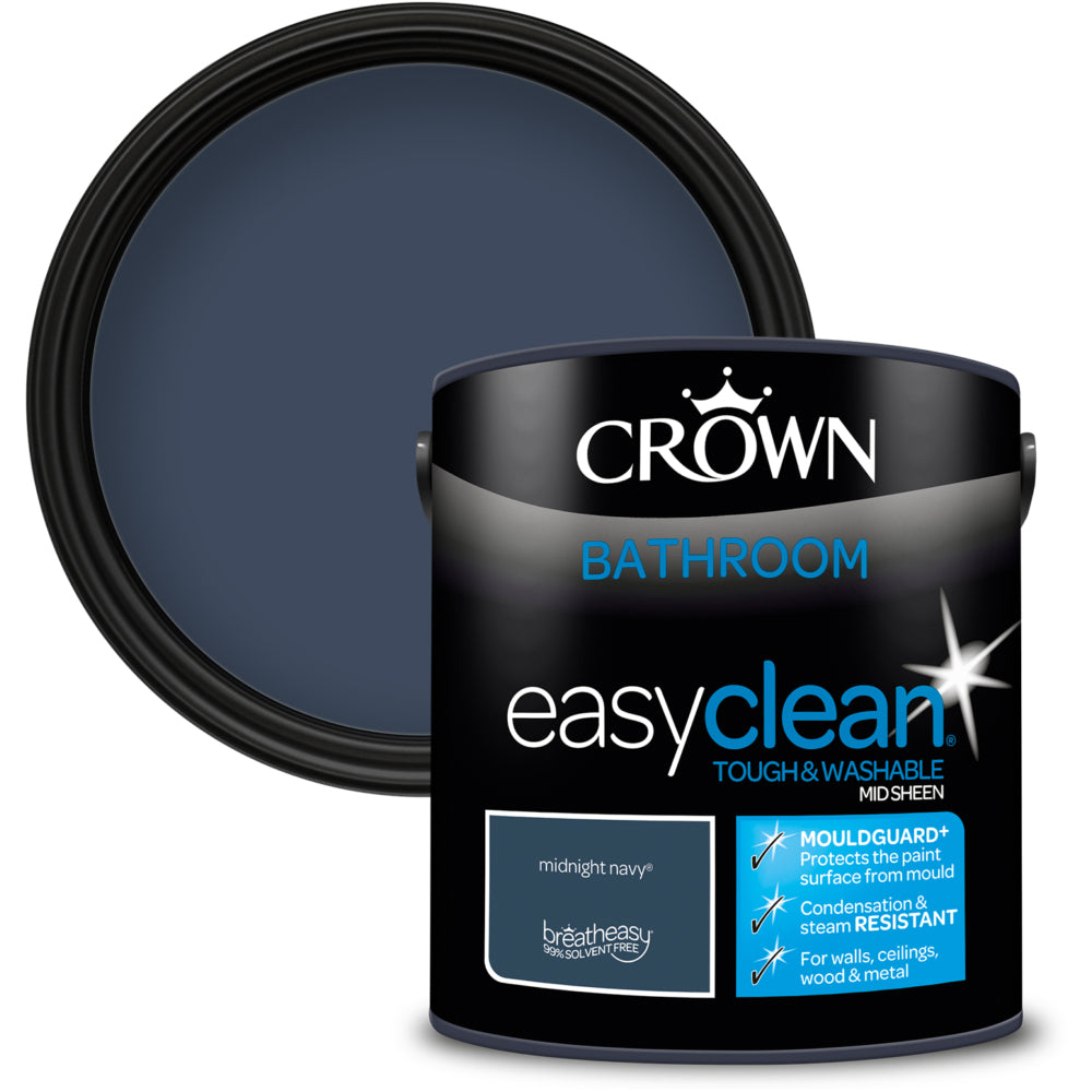 Crown Easyclean Bathroom Midnight Nvy 2.5L