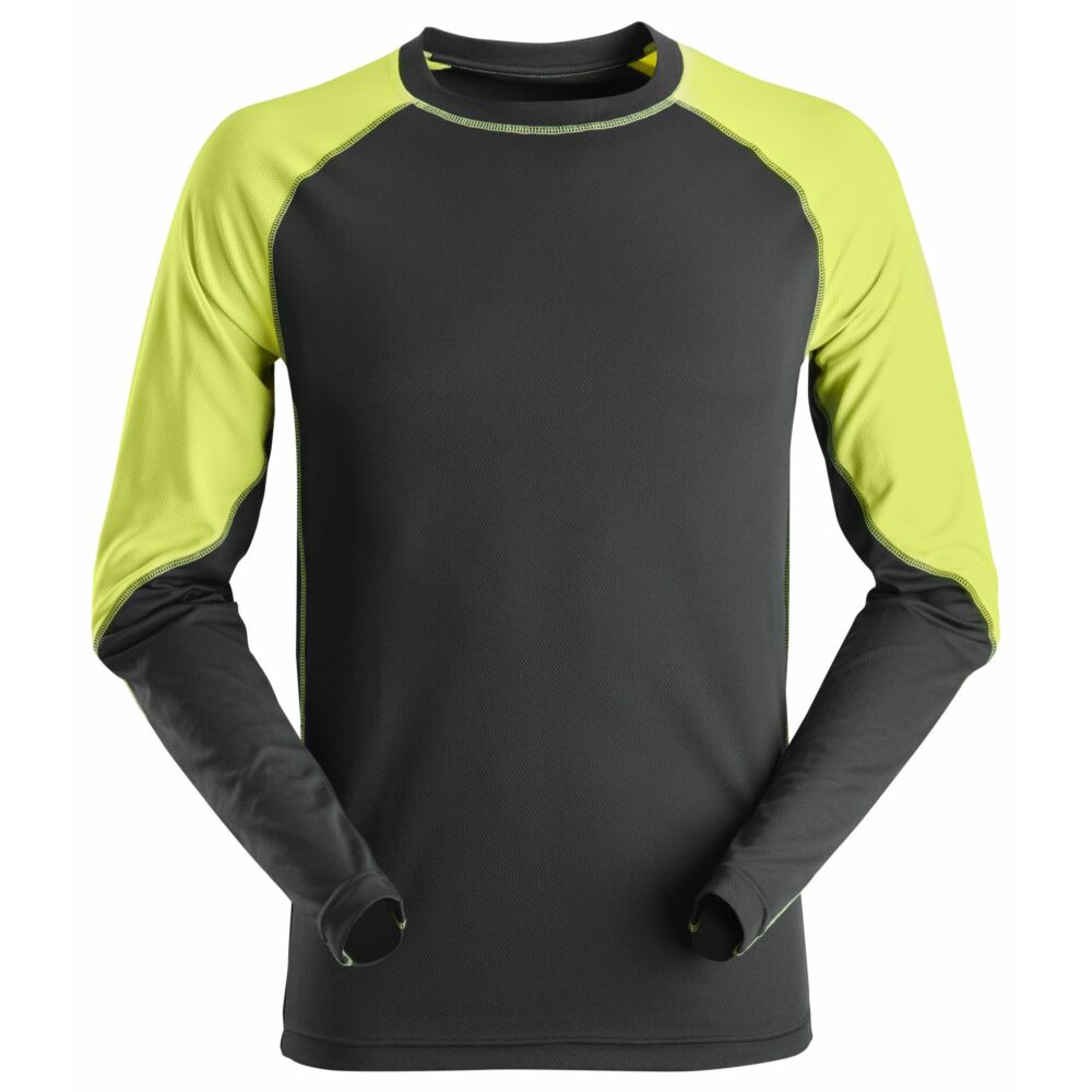 Snickers - Neon Long Sleeve T-shirt - Black