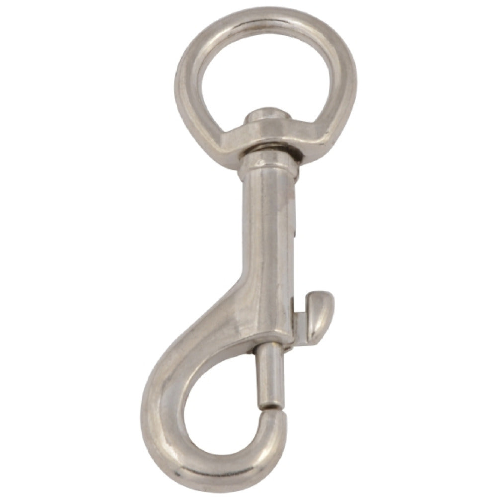 Posamo Bolt Snap Hook 82mm Nickel Plated