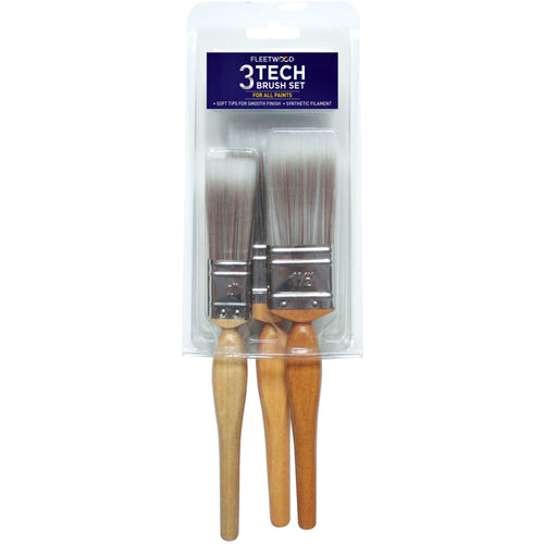 Fleetwood 3 Piece Tech Brush Set