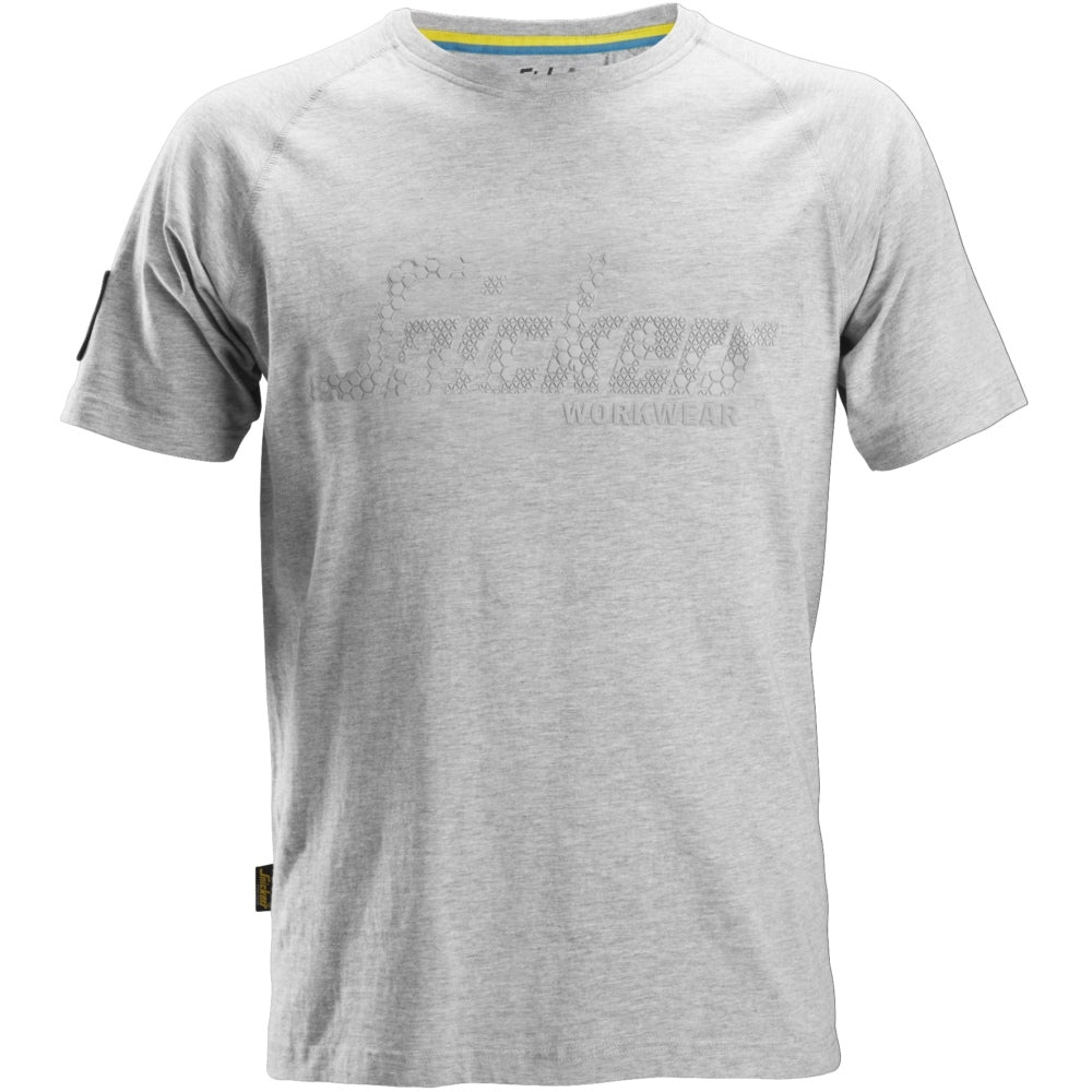 Snickers - Logo T-Shirt - Grey Melange