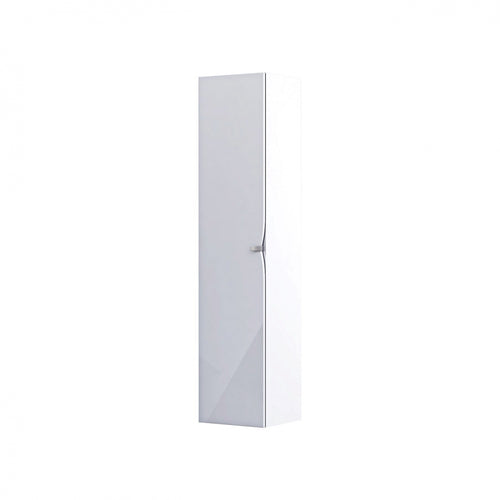 Armavit - 35cm Tall Boy Wall Cabinet-Gloss White