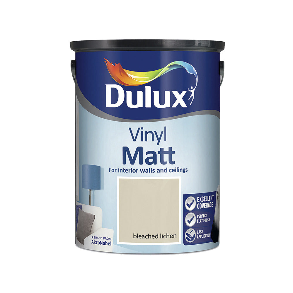 Dulux Vinyl Matt Bleached Lichen 5L