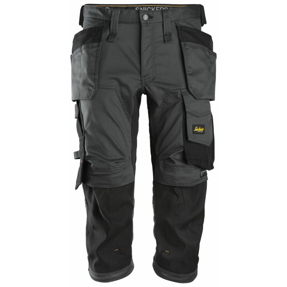 Snickers - AllroundWork, Stretch Pirates Holster Pockets - Steel grey\\Black