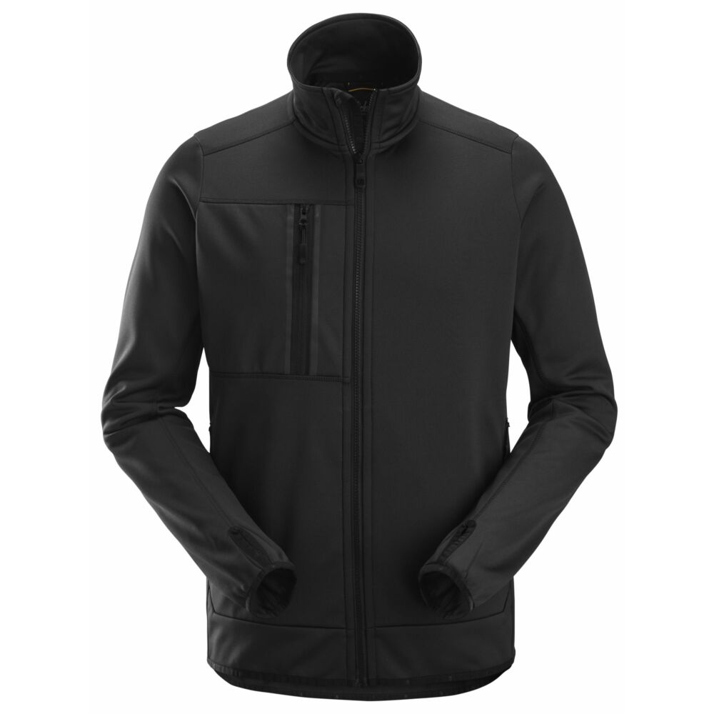 Snickers - AllroundWork, Full Zip Fleece Jacket - Black
