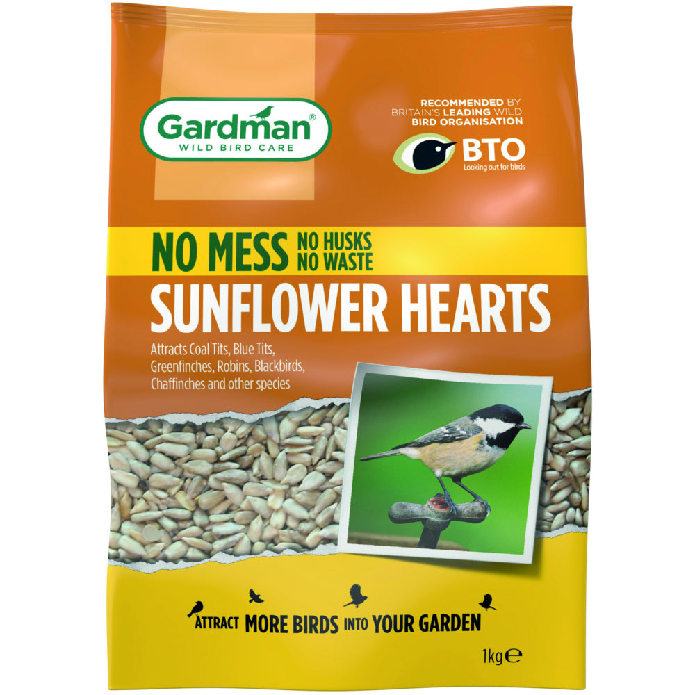 Gardman Sunflower Hearts 1kg