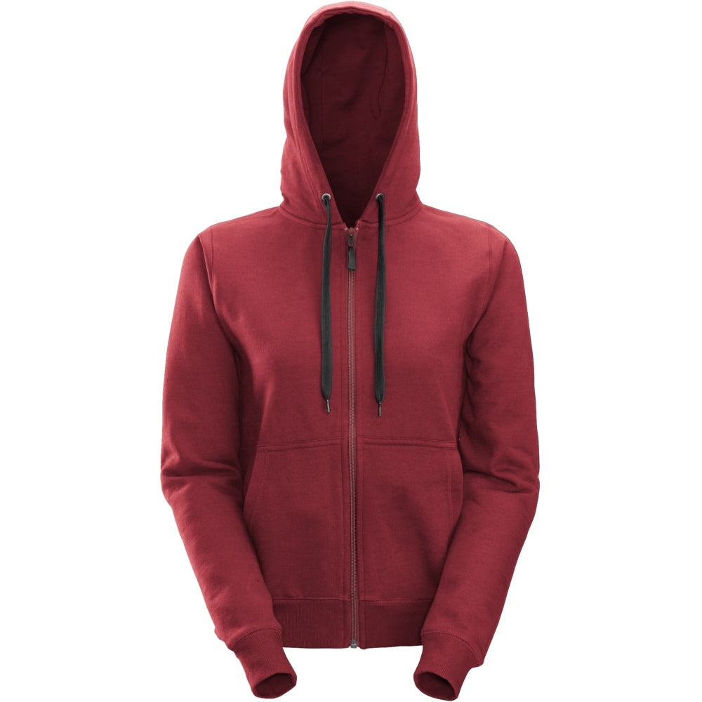 Snickers - Women's Zip Hoodie - Chili red