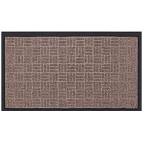 Dosco - Dunco Tile Effect Mat 45cm x 75cm Brown