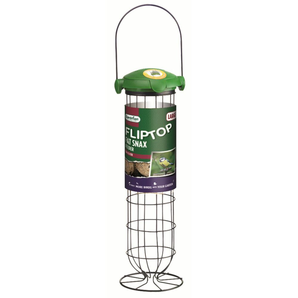 Gardman Flip Top Large Fat Snax Feeder