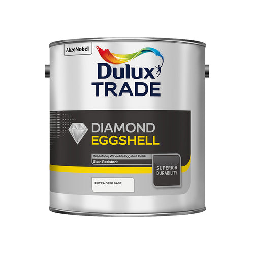 Dulux Trade Diamond Eggshell Extra Deep Base 2.5L