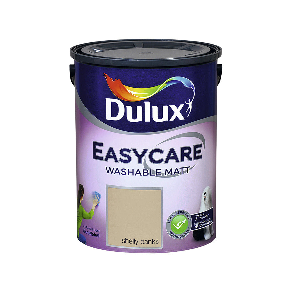 Dulux Easycare Matt Shelly Banks 5L