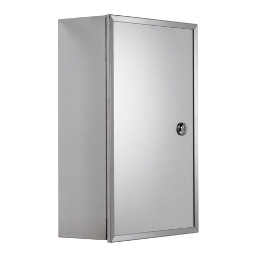 Croydex Trent Lockable Stainless Steel Cabinet