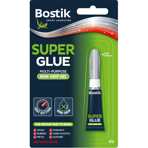 Bostik Super Glue Gel 3g