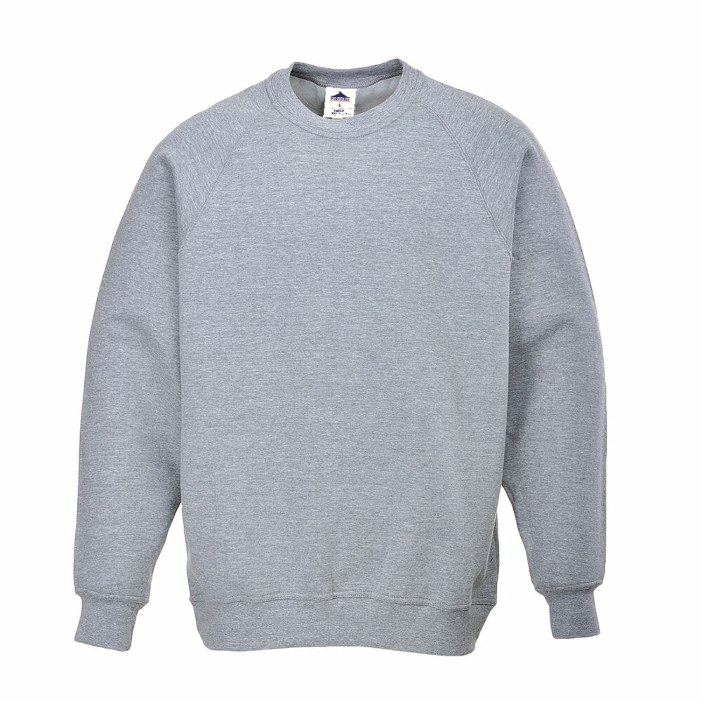 Portwest - Roma Sweatshirt - Heather Grey