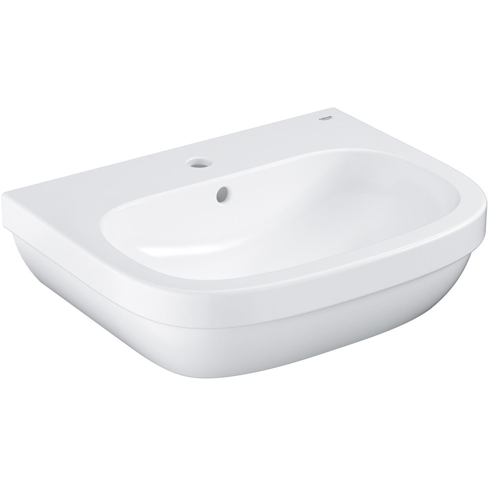 Euro Ceramic Wash basin 60wall fixings not included