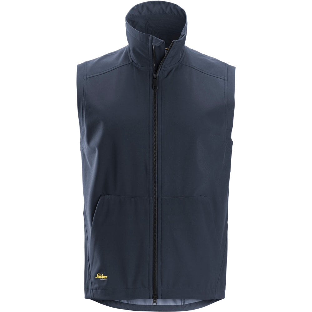 Snickers - AllroundWork, Windproof Soft Shell Vest - Navy