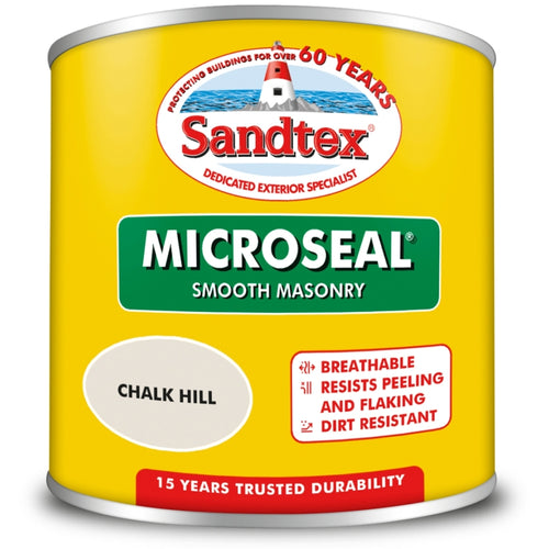 Sandtex Microseal Smooth Masonry Chalk Hill 150ml