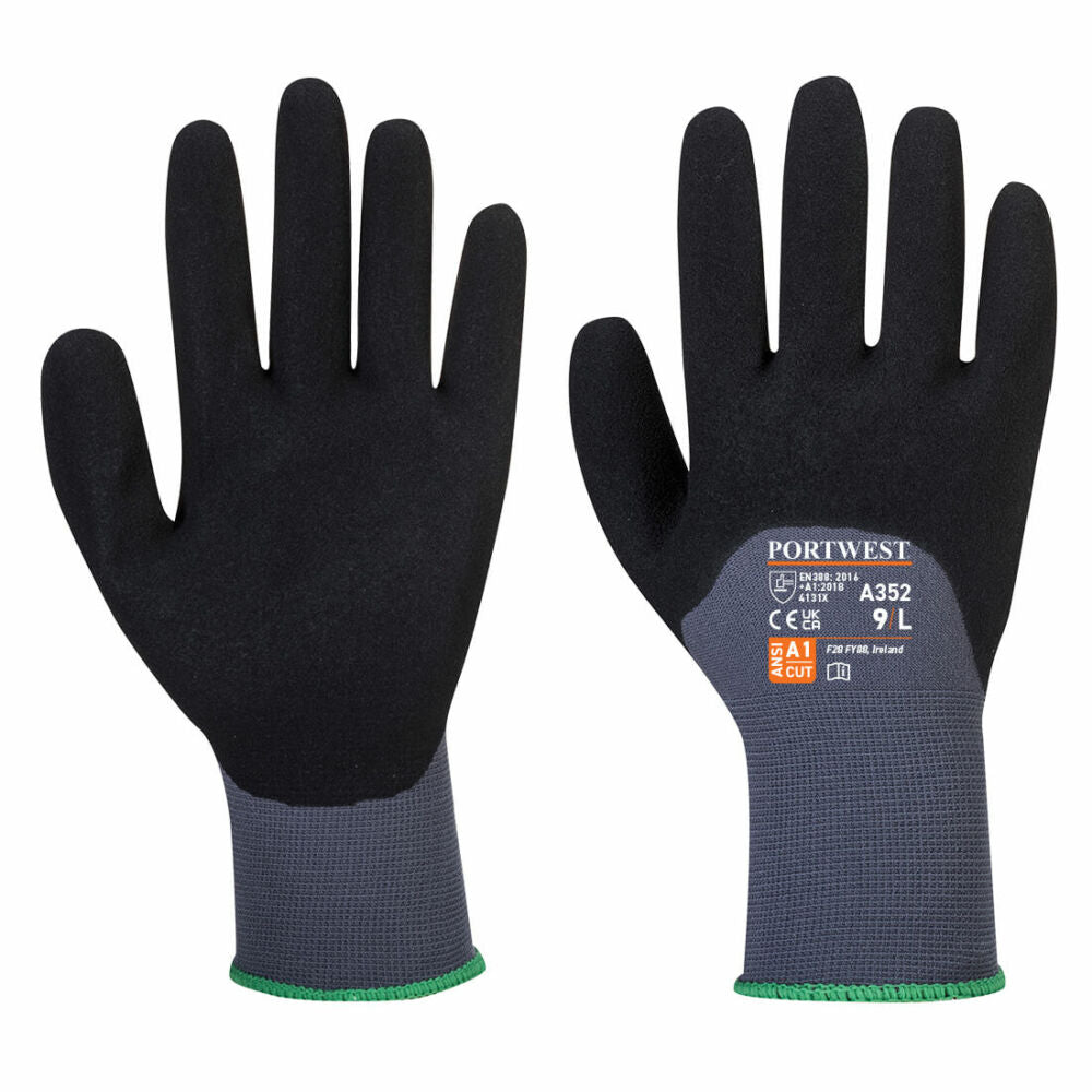 Portwest - DermiFlex Ultra Glove - Grey/Black