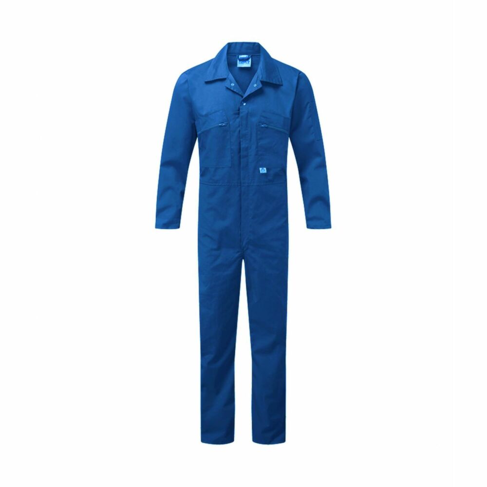 Fort 240gsm Zip-Front Coverall Royal Blue - 54\ Chest