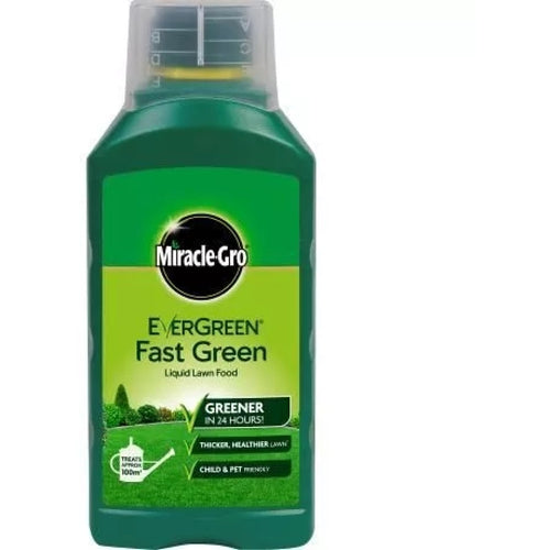 Miracle-Gro Fast green liquid lawn food concentrate 1L