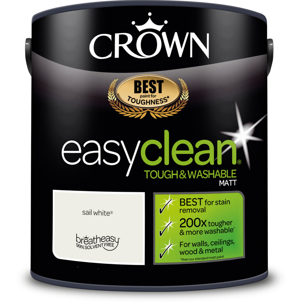 Crown Easyclean Matt 200 Sail White 2.5L