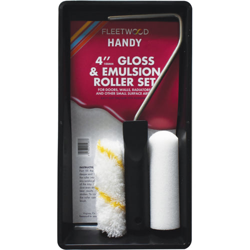 Fleetwood 4\ Handy Gloss & Emulsion Set, (1 Gloss & 1 Emulsion Sleeve)