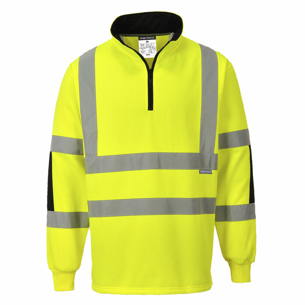 Portwest  - Xenon Rugby Shirt - Yellow