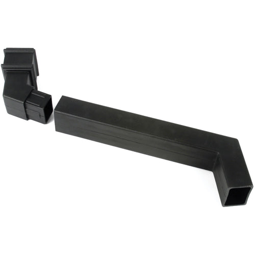 Brett Martin - 100mm x 75mm Cast Iron Style Adj Offset Kit Chartwell Green