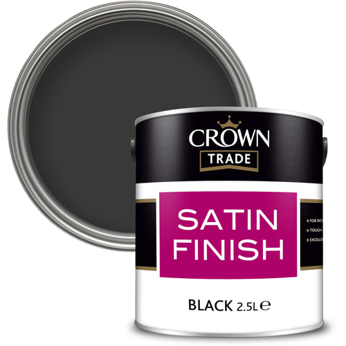 Crown Trade Satin Black 2.5L