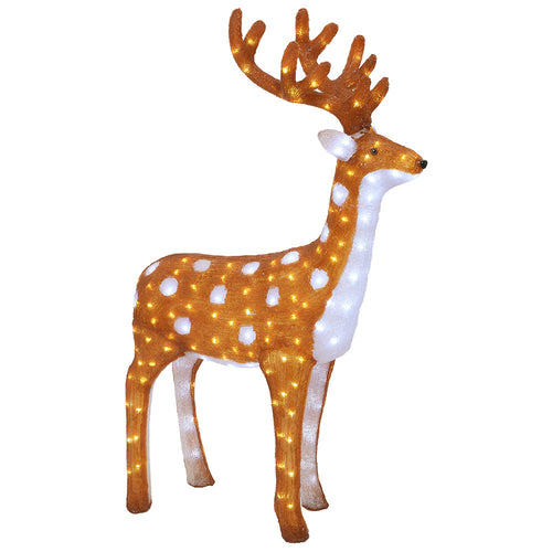 LED Acrylic Deer - 128cm