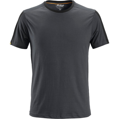 Snickers - AllroundWork, T-Shirt - Steel grey\\Black