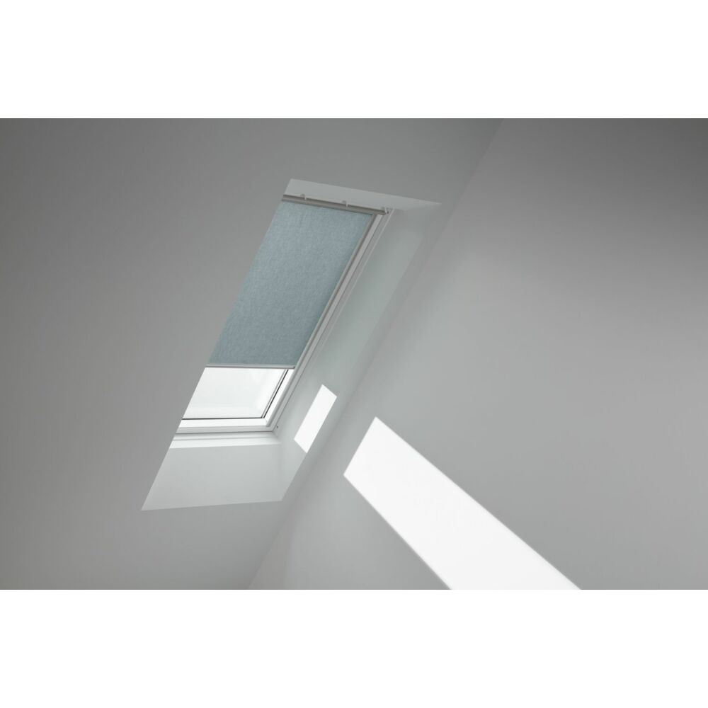 Velux Roller blind, Dark petrol