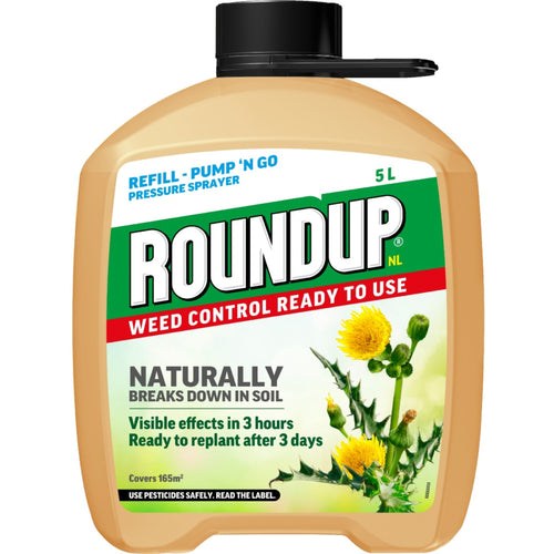 Roundup Natural Pump & go refill 5L