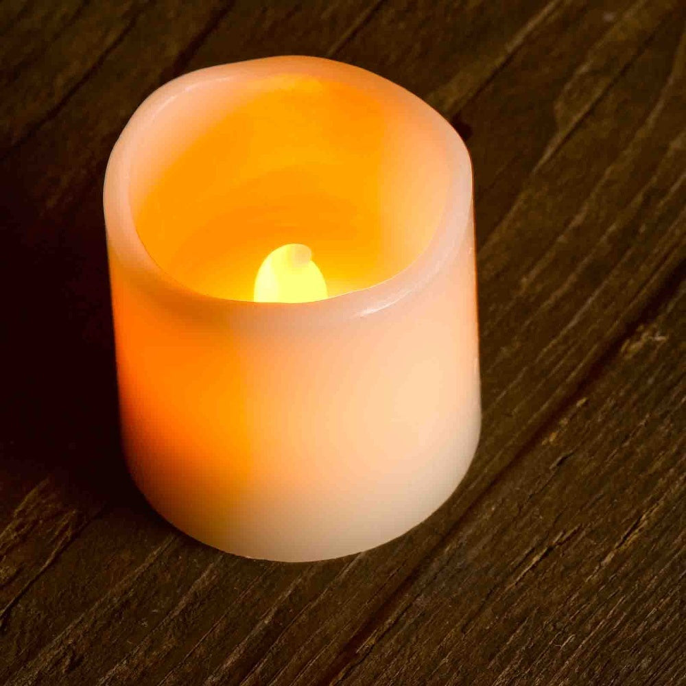 Outside In - White Votives LED Candle 4 Pack