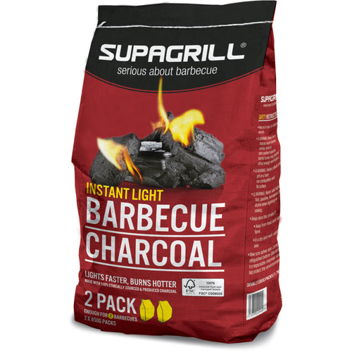 Instant Light Lump wood Charcoal - 1.7kg